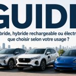 Hybride, hybride rechargeable ou électrique : que choisir selon votre usage ?
